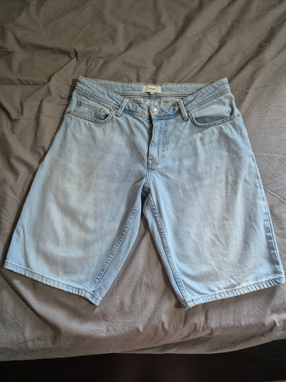 Bermuda en jean en coton recyclé