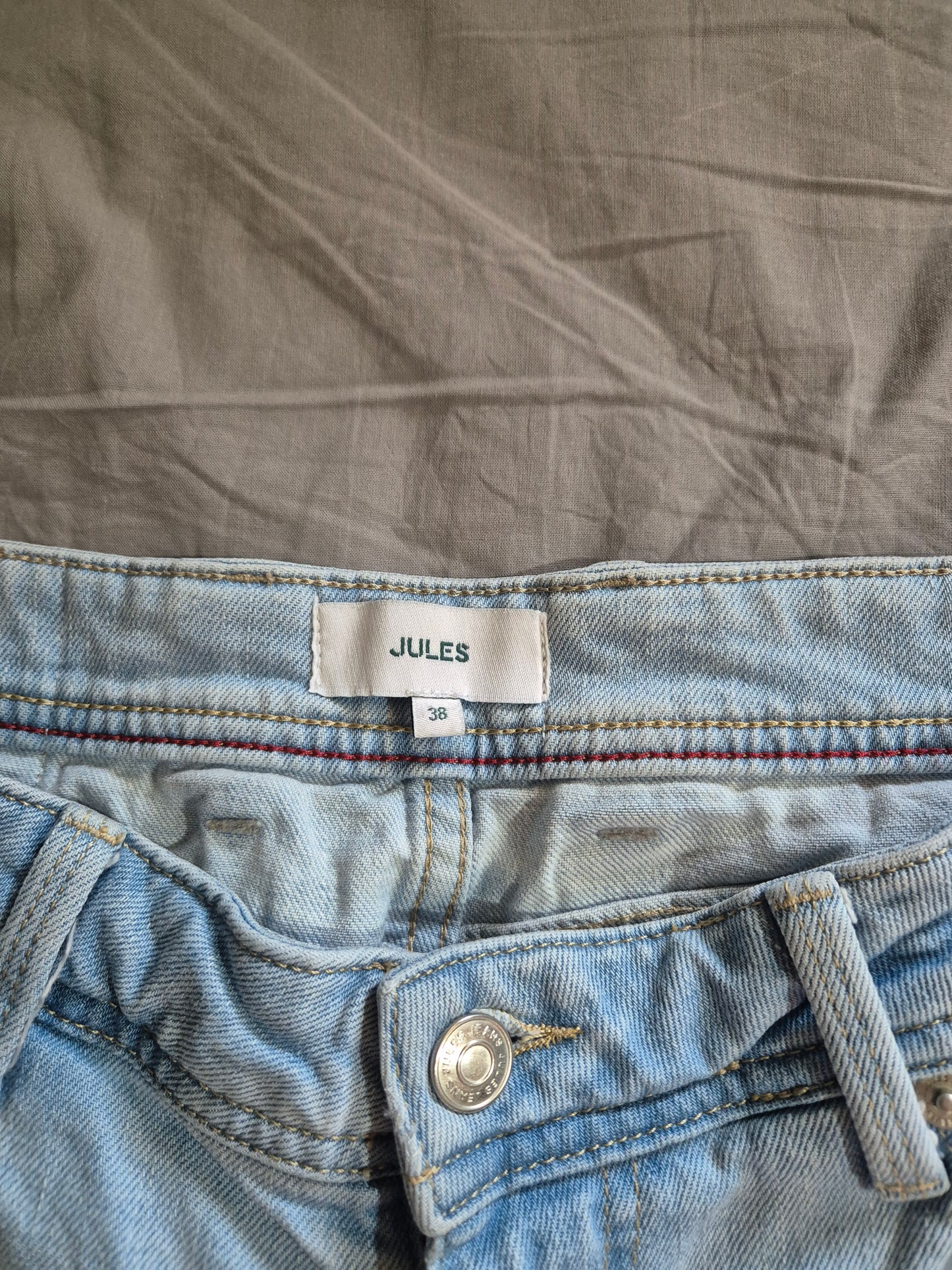 Bermuda en jean en coton recyclé