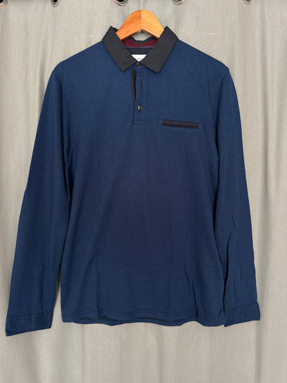 Polo Manche longue col habillé