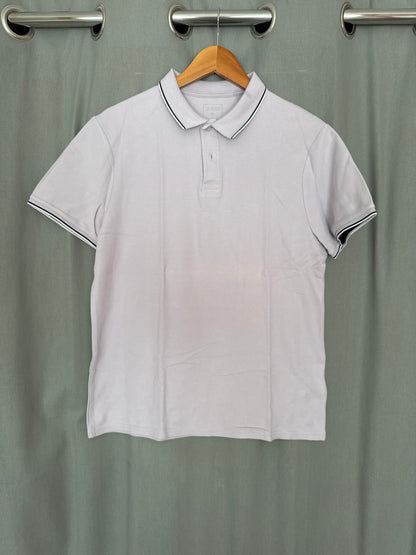 Polo piqué à manches courtes