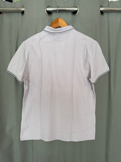 Polo piqué à manches courtes