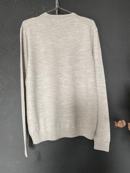 Pull mérinos col V