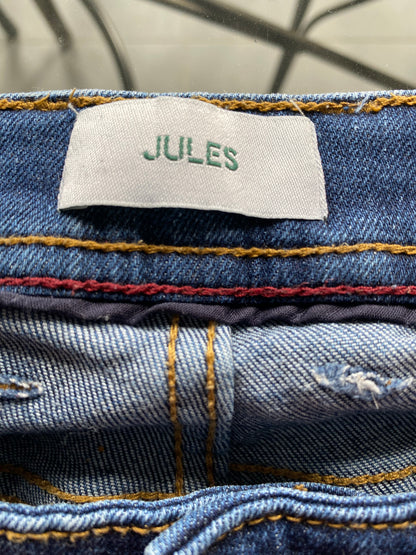 Jean slim contenant du chanvre et du polyester recyclé
