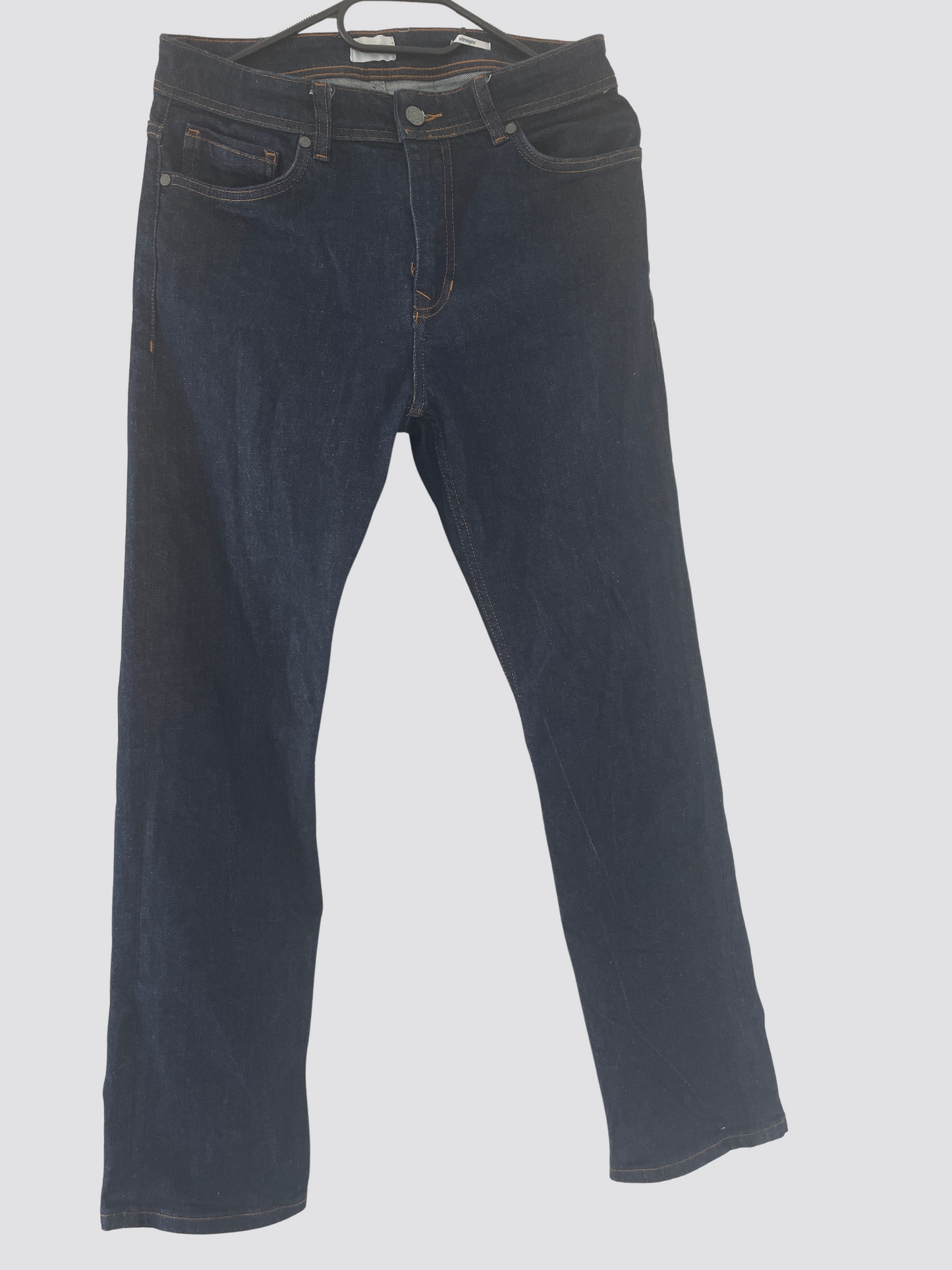 Jean bleu foncé straight
