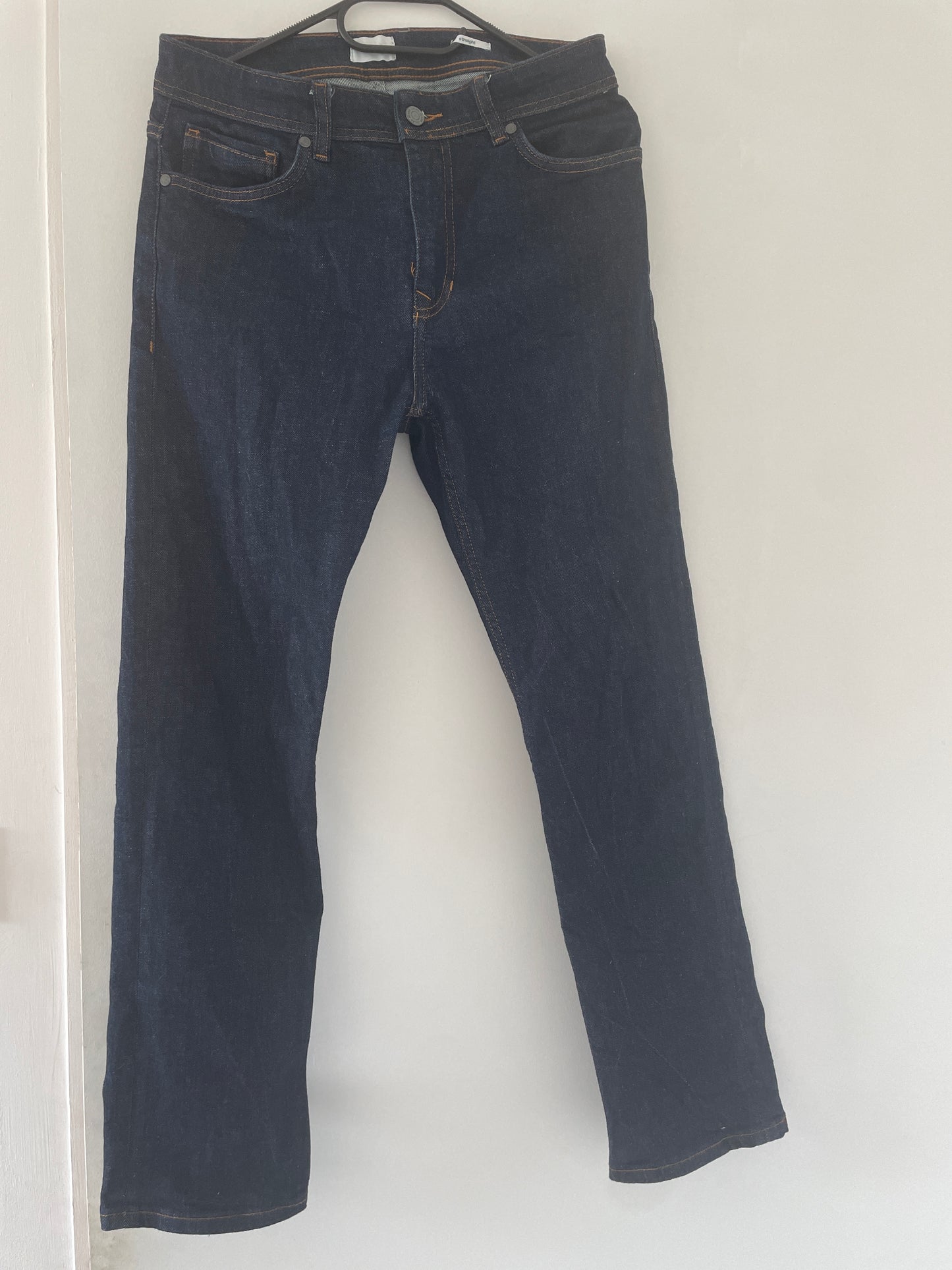 Jean bleu foncé straight