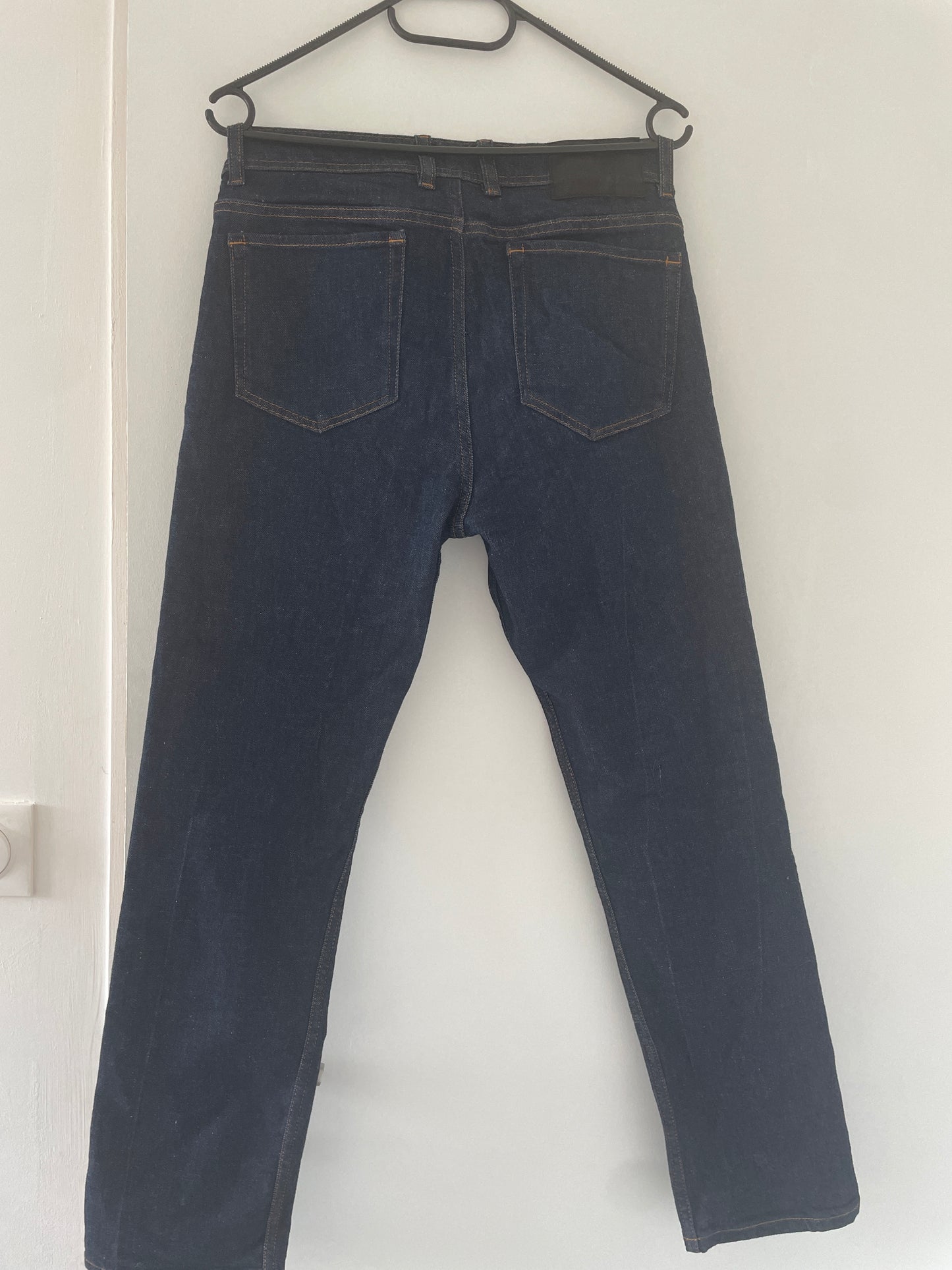 Jean bleu foncé straight