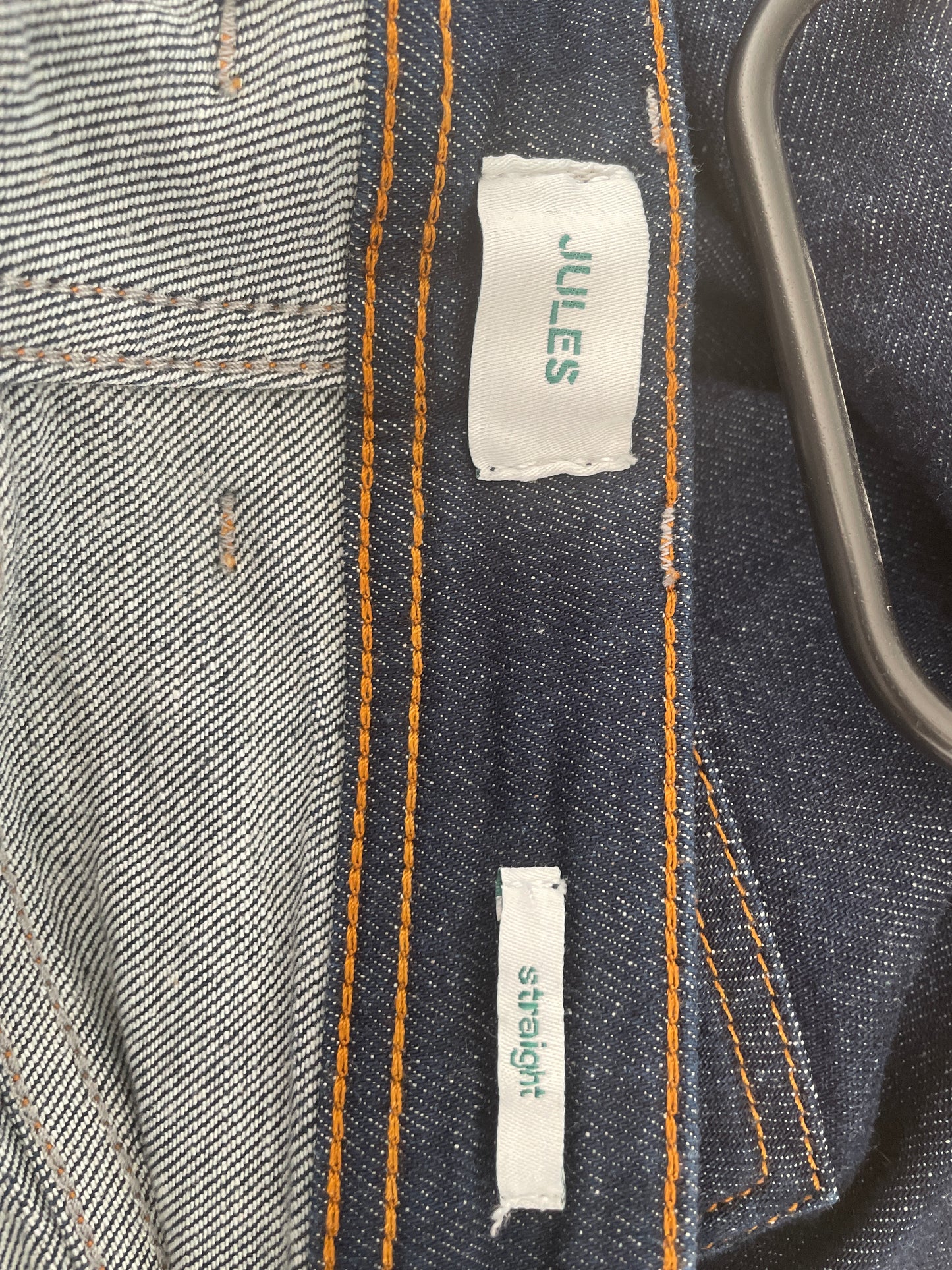 Jean bleu foncé straight