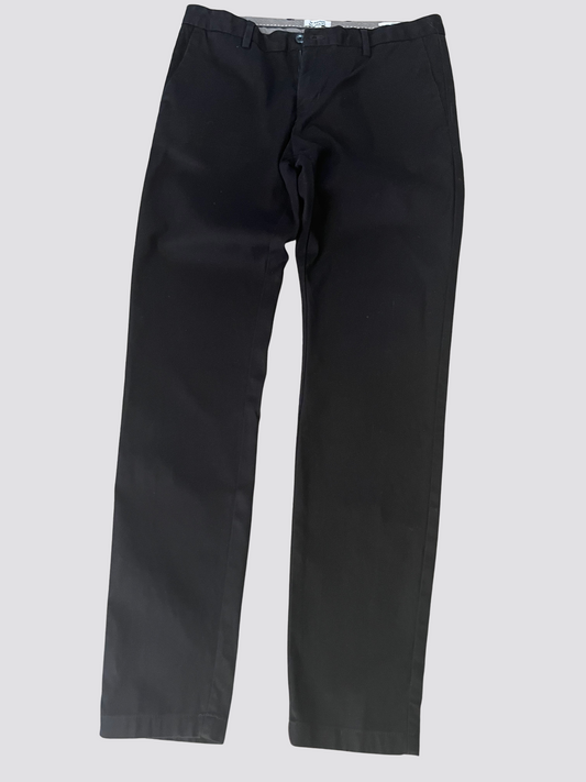 pantalon chino noir taille 38