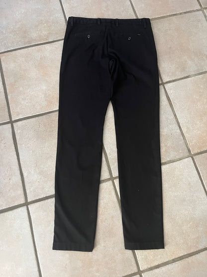 pantalon chino noir taille 38