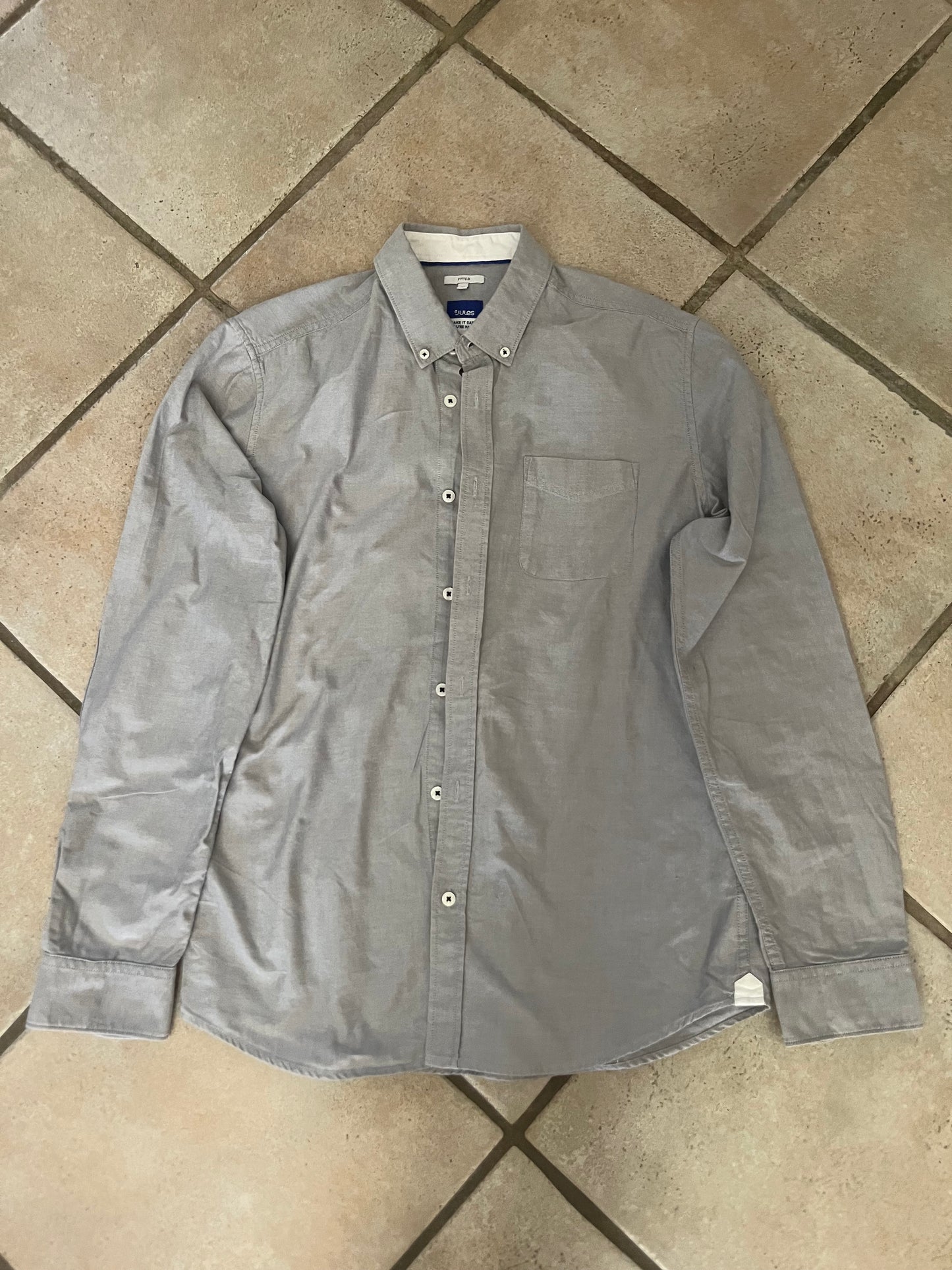 Chemise Ajustée Oxford Unie