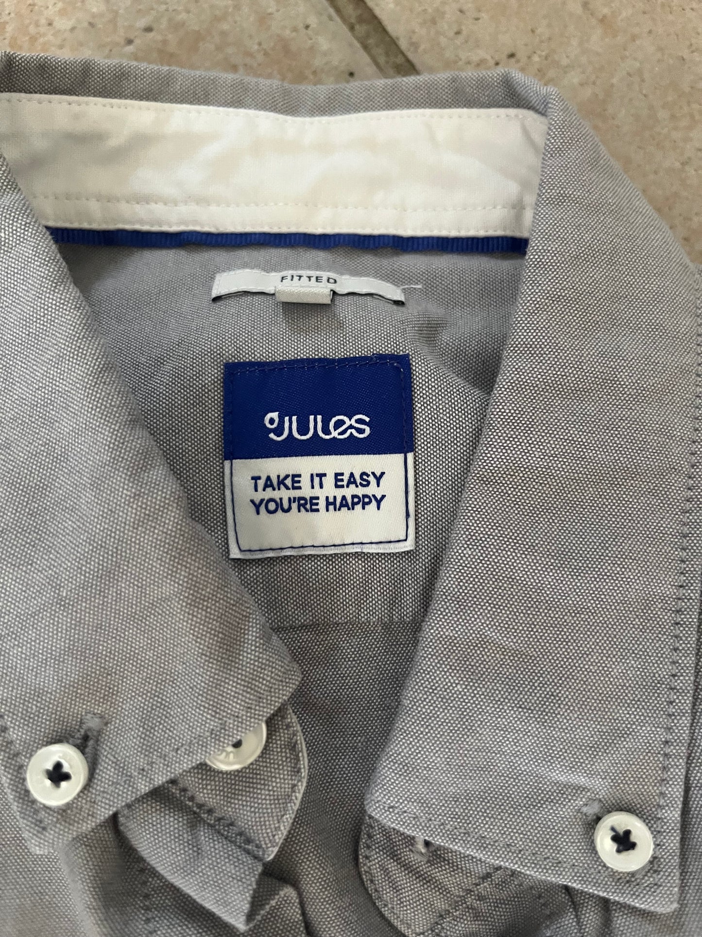 Chemise Ajustée Oxford Unie
