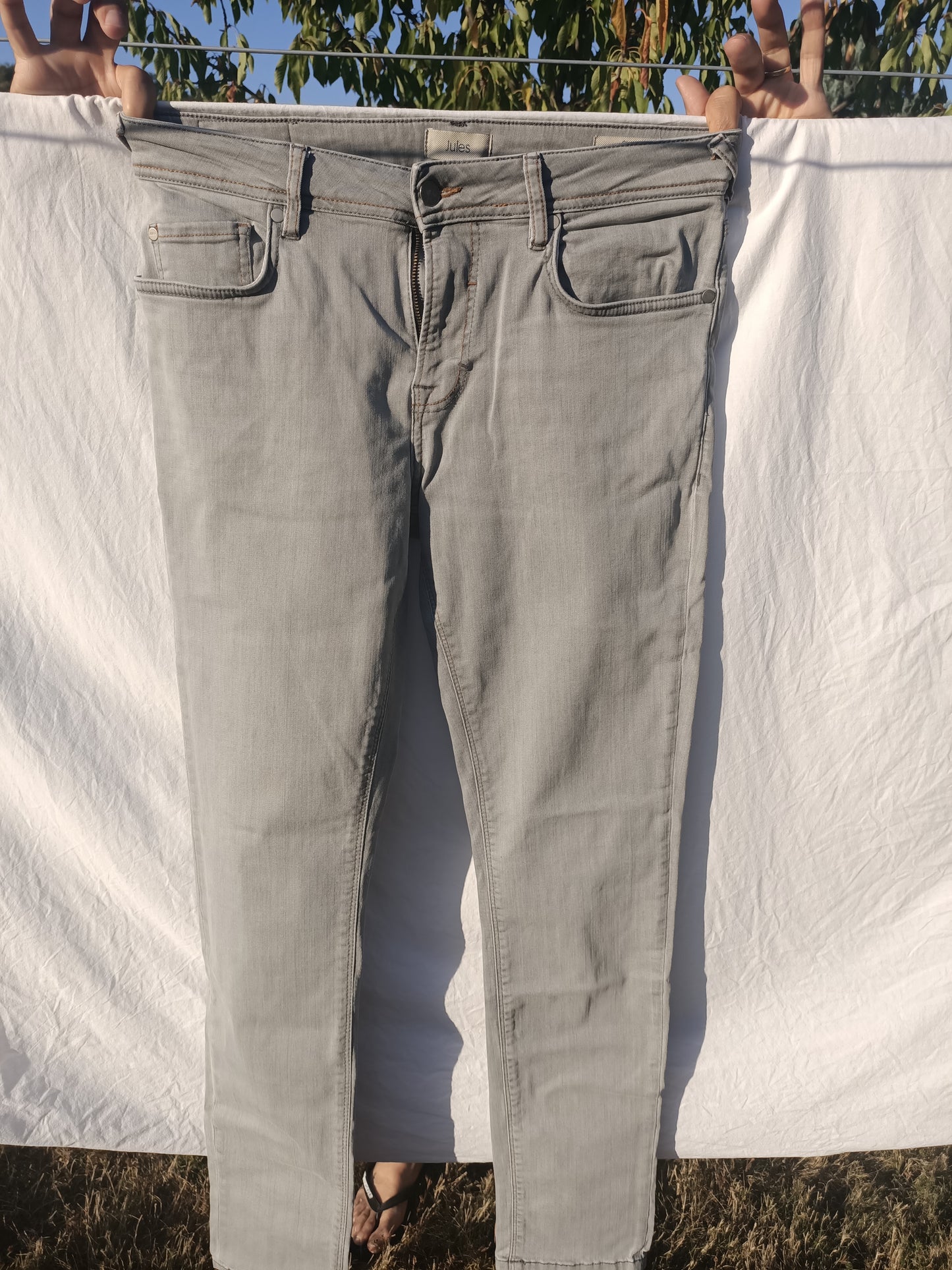 Jean Slim Urbanflex gris