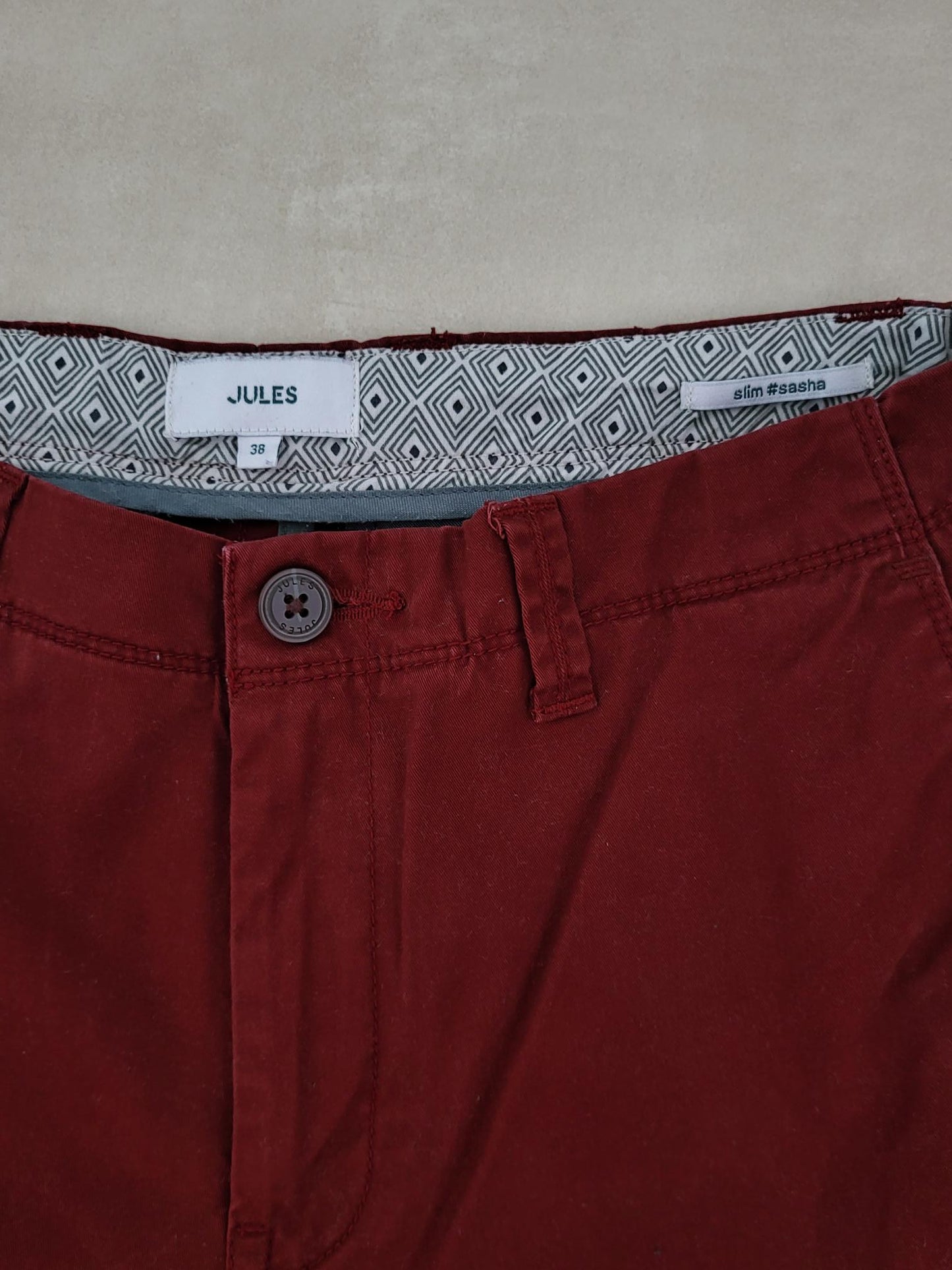 Pantalon chino slim #Sasha