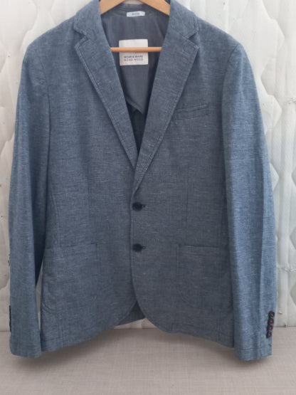 Veste coste été gris /bleu