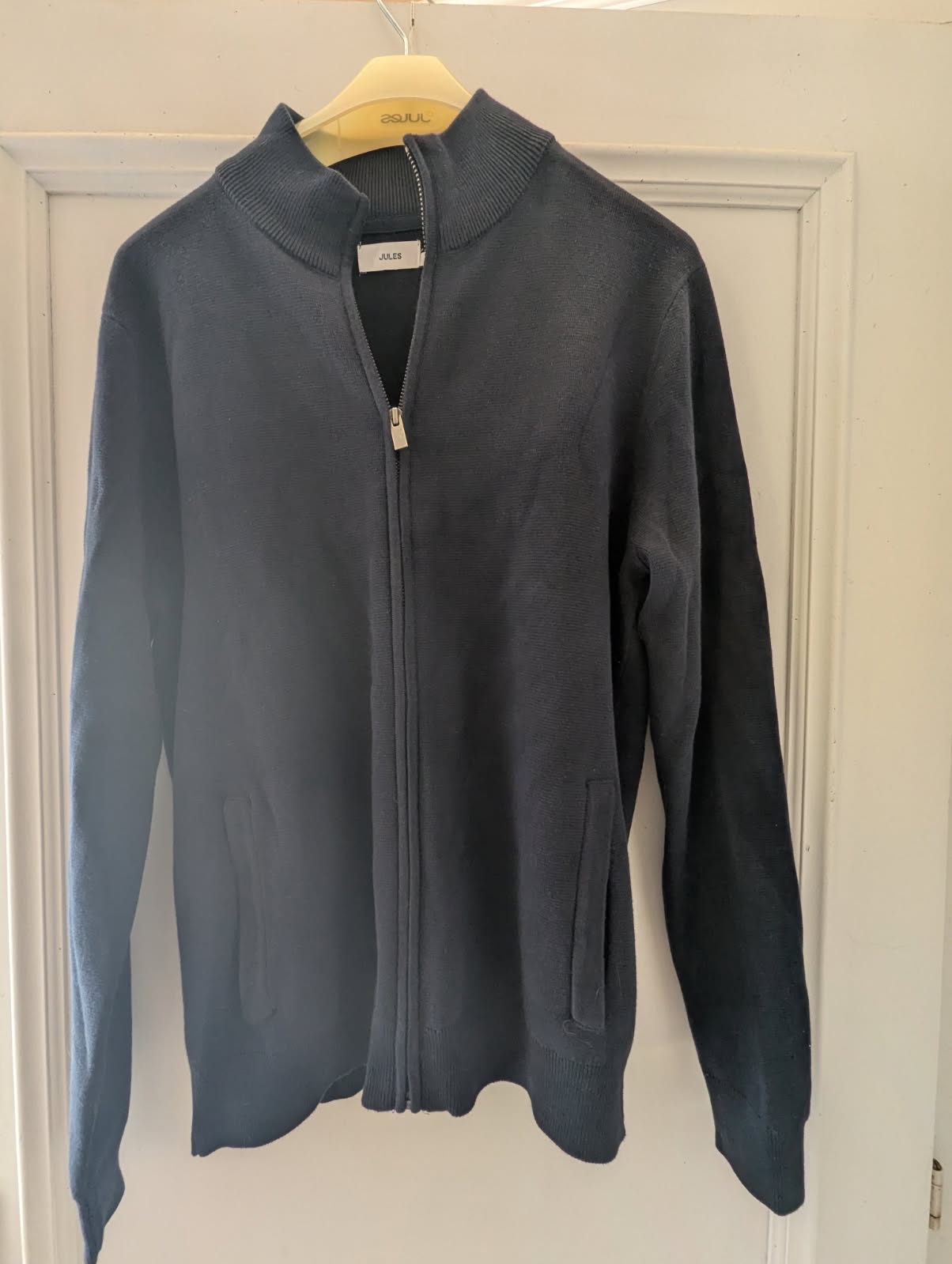 Gilet zippé col montant