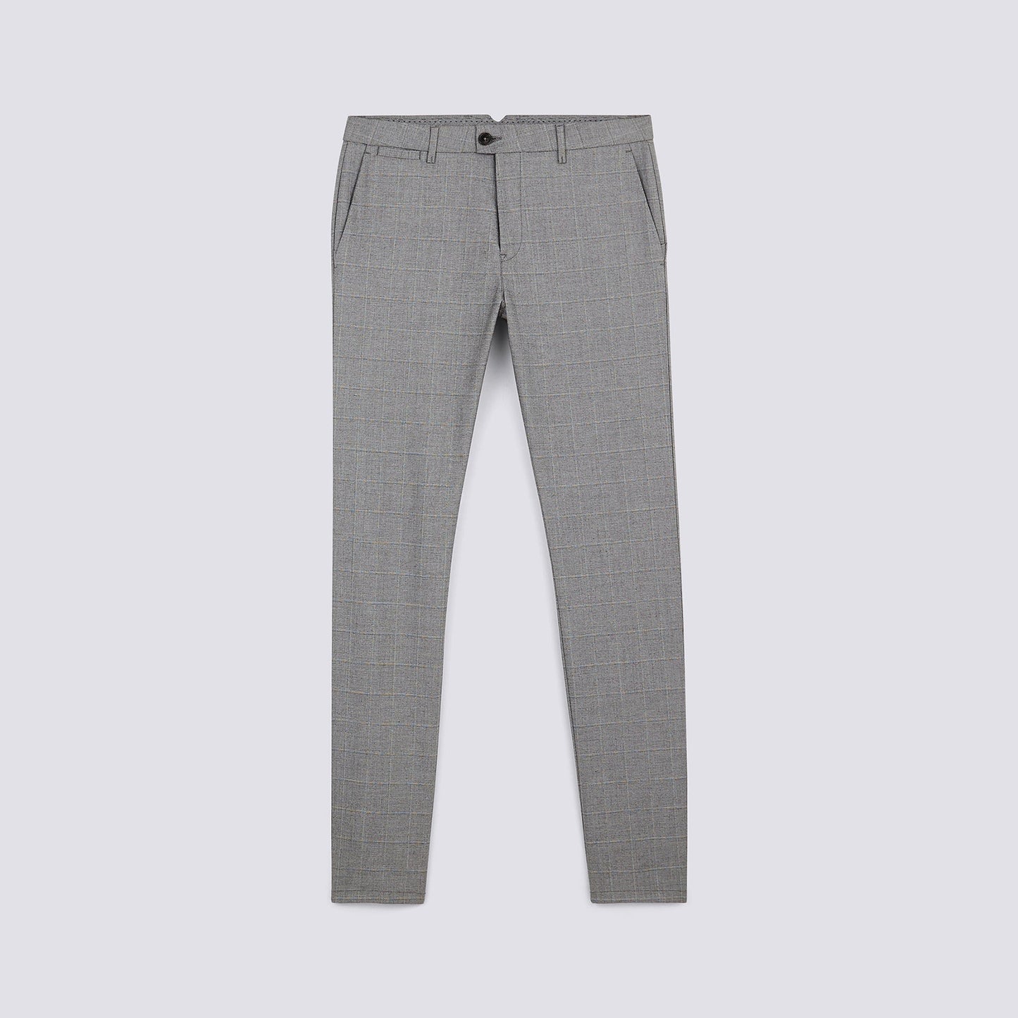 Pantalon chino à carreaux