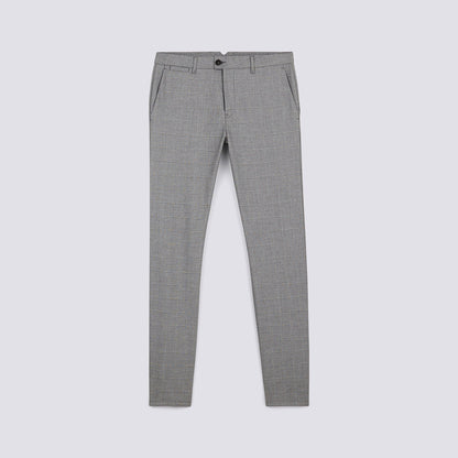 Pantalon chino à carreaux