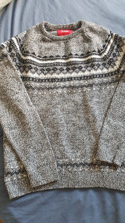 Pull Gris montagne
