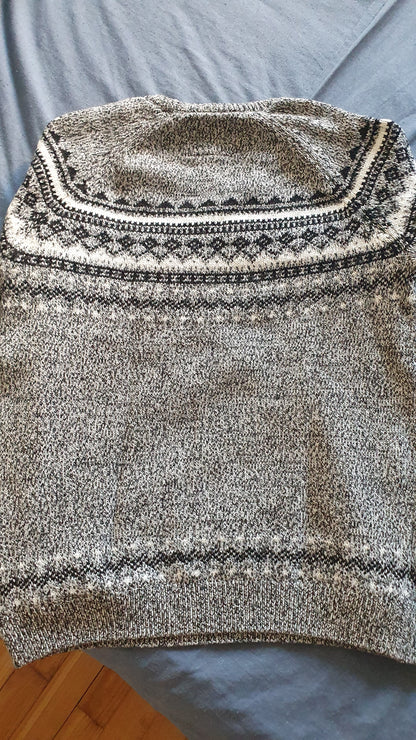 Pull Gris montagne