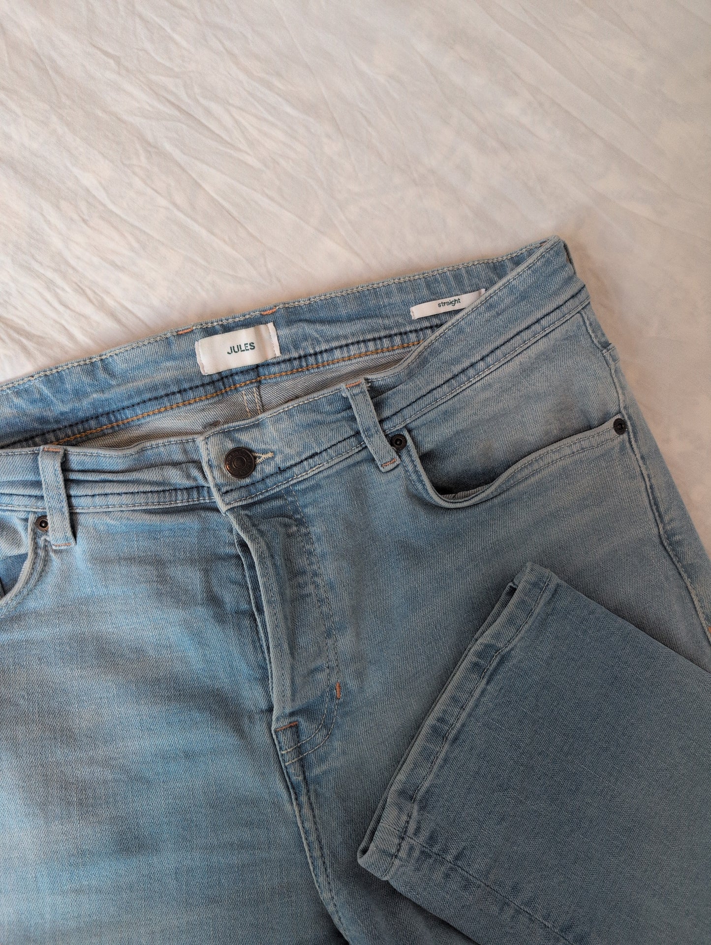 Jean straight 3 longueurs