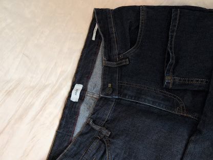 Jean regular en coton et polyester recyclés