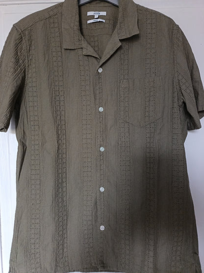 Chemisette en coton broderie anglaise