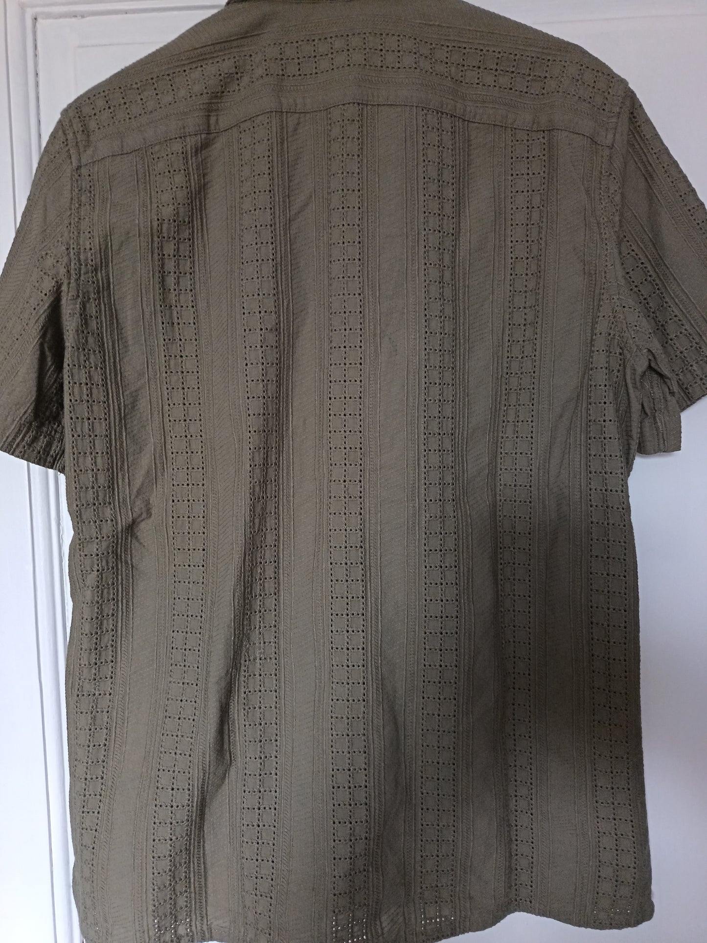 Chemisette en coton broderie anglaise