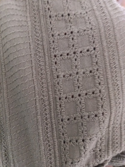 Chemisette en coton broderie anglaise