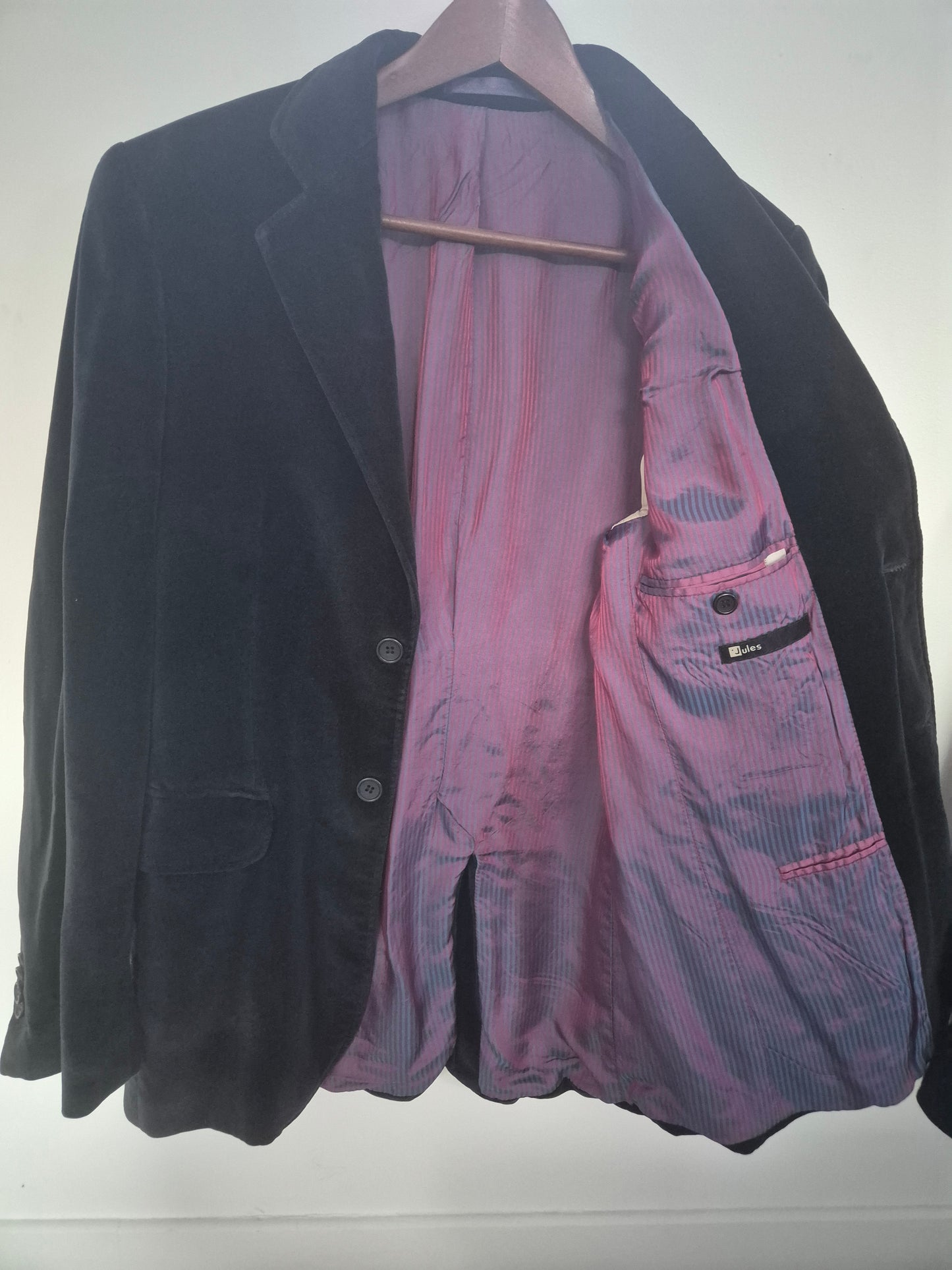 Veste velours noir taille 46