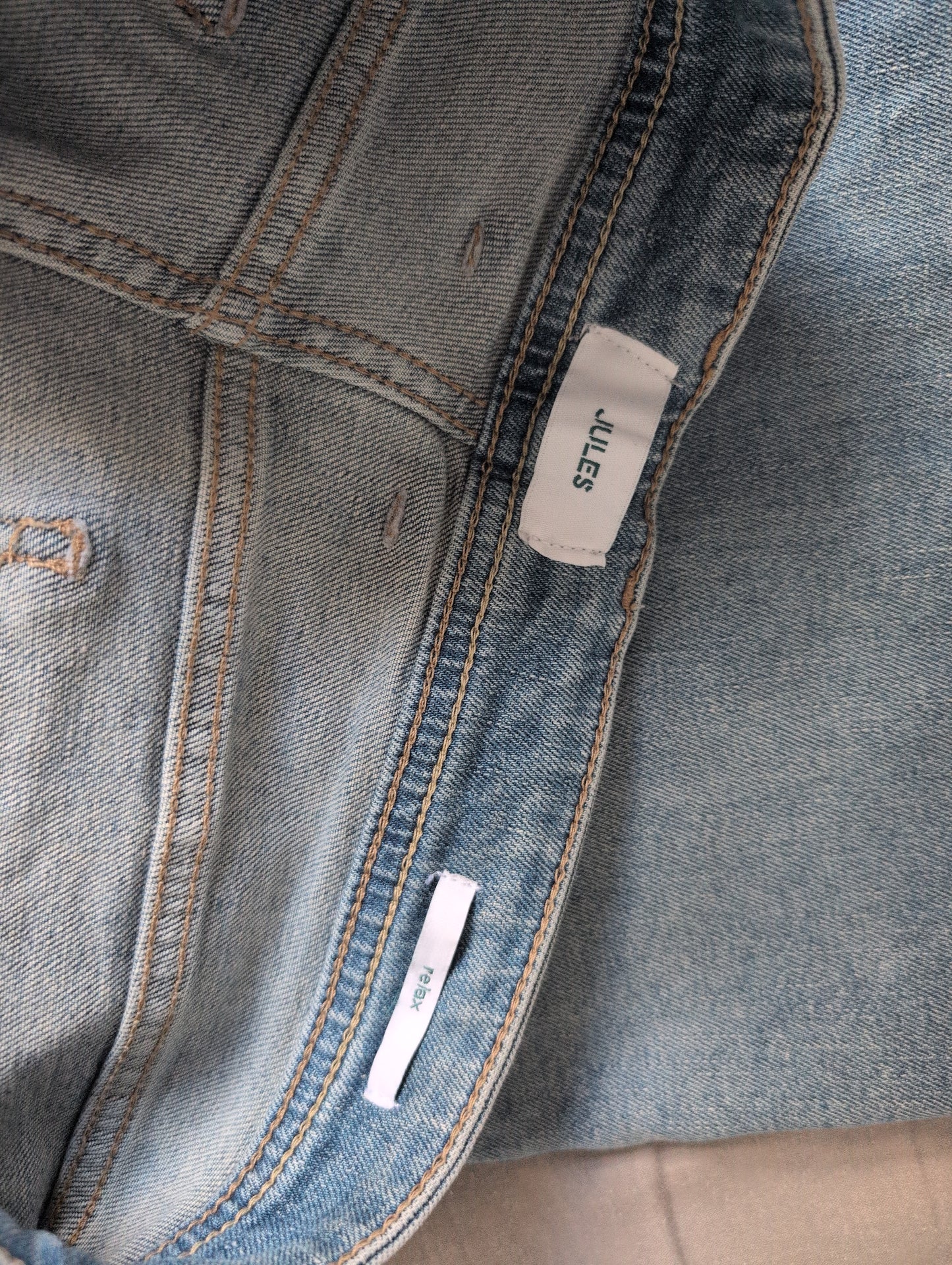 Jean relax (Tapered) bleu
