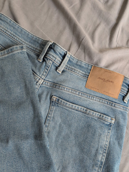 Jean relax (Tapered) bleu