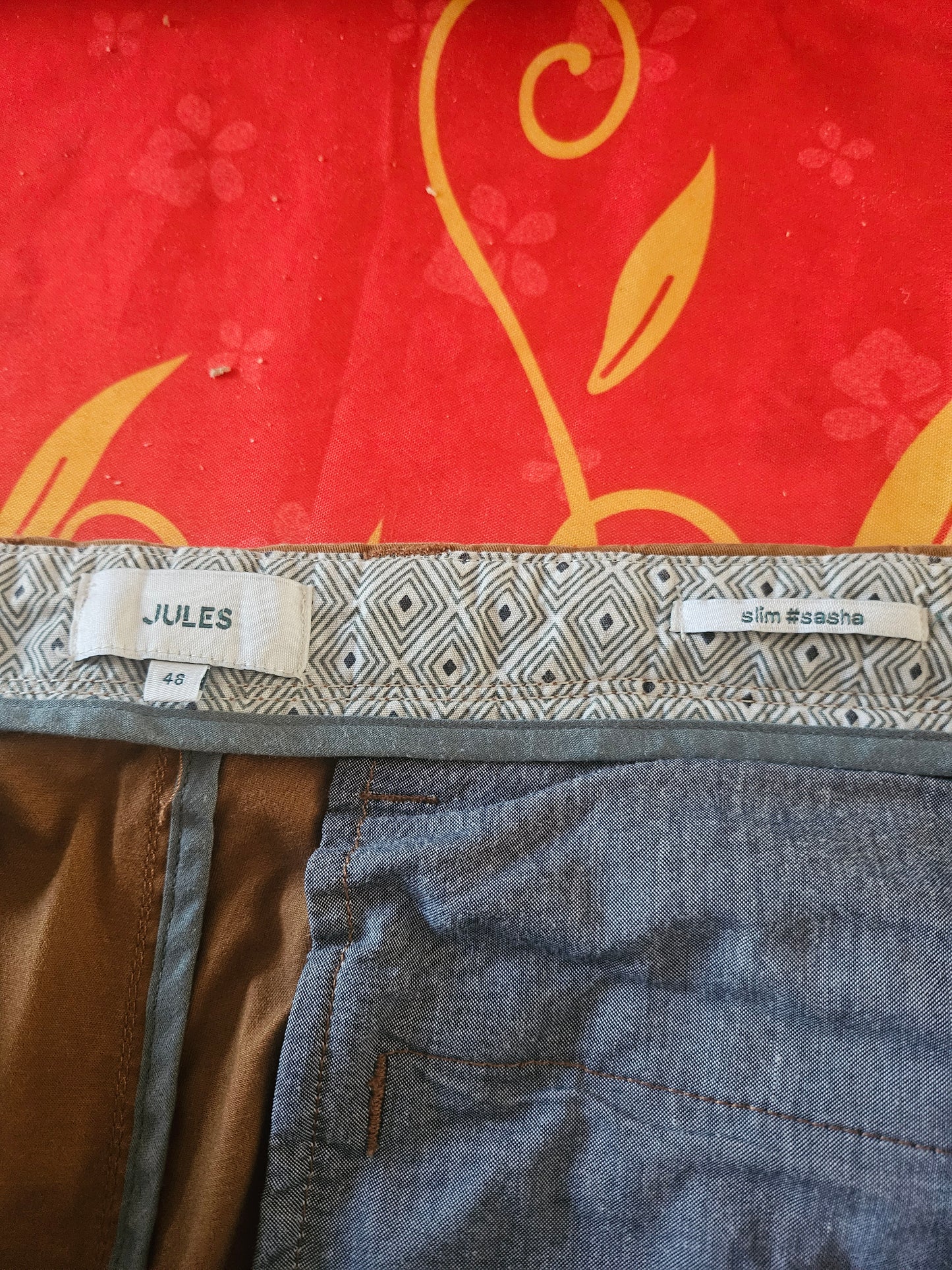 Pantalon chino slim #Sasha