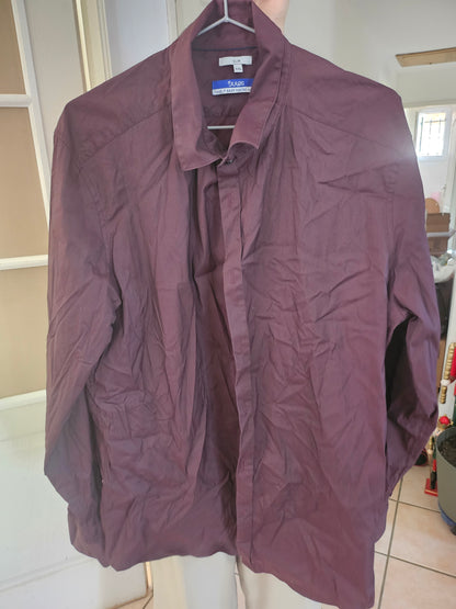 Chemise Slim Unie Stretch