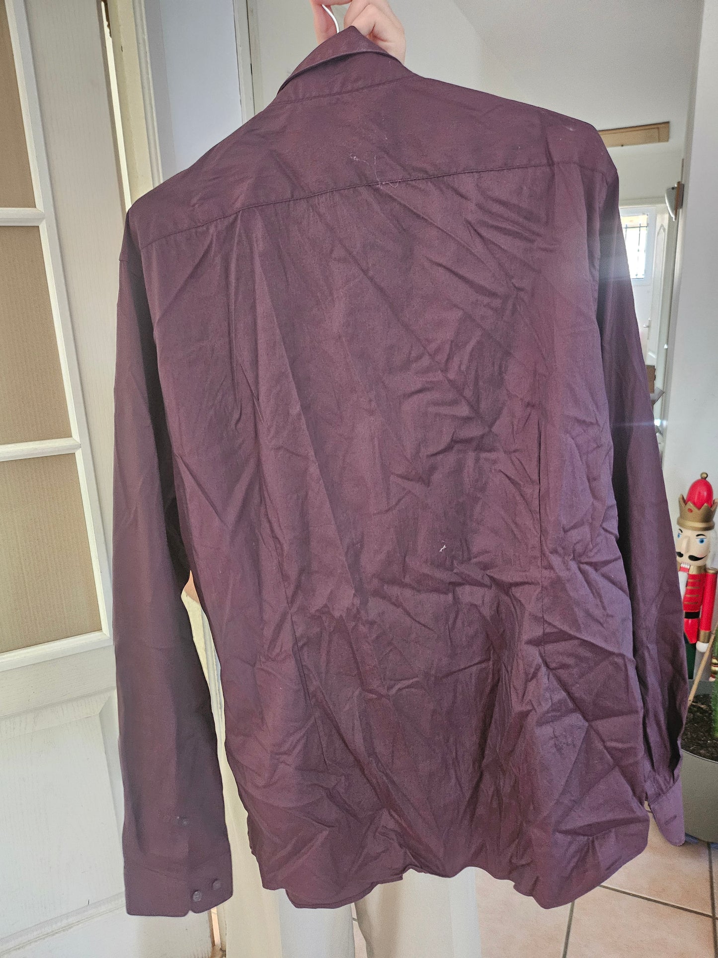 Chemise Slim Unie Stretch