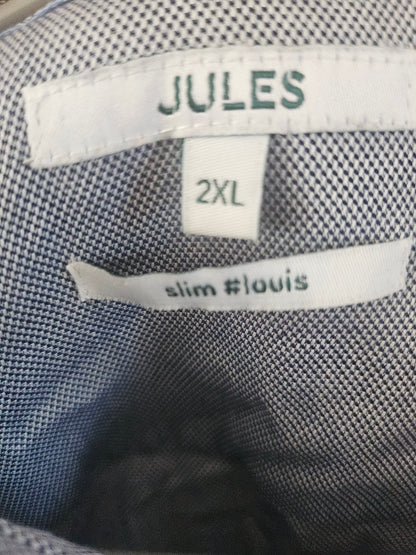 Chemise slim sans repassage unie coton