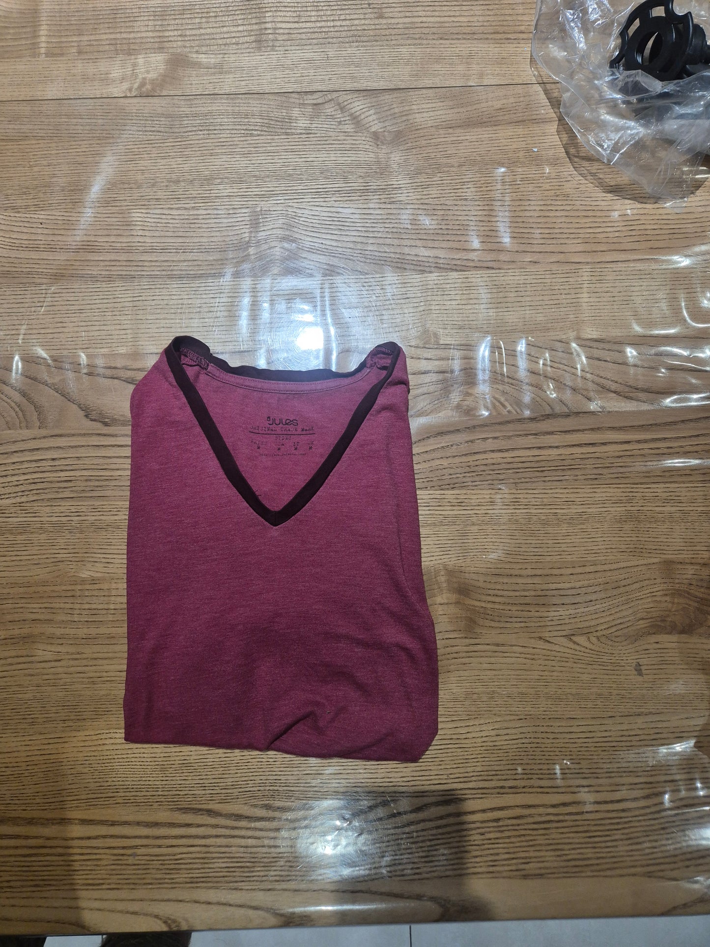 Tee shirt rose taille M