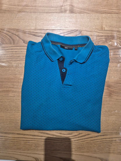 Polo bleu taille S