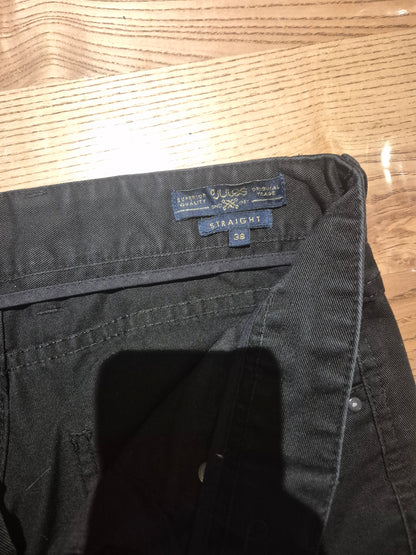 Pantalon chino noir taille 38