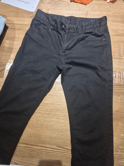 Pantalon chino noir taille 38