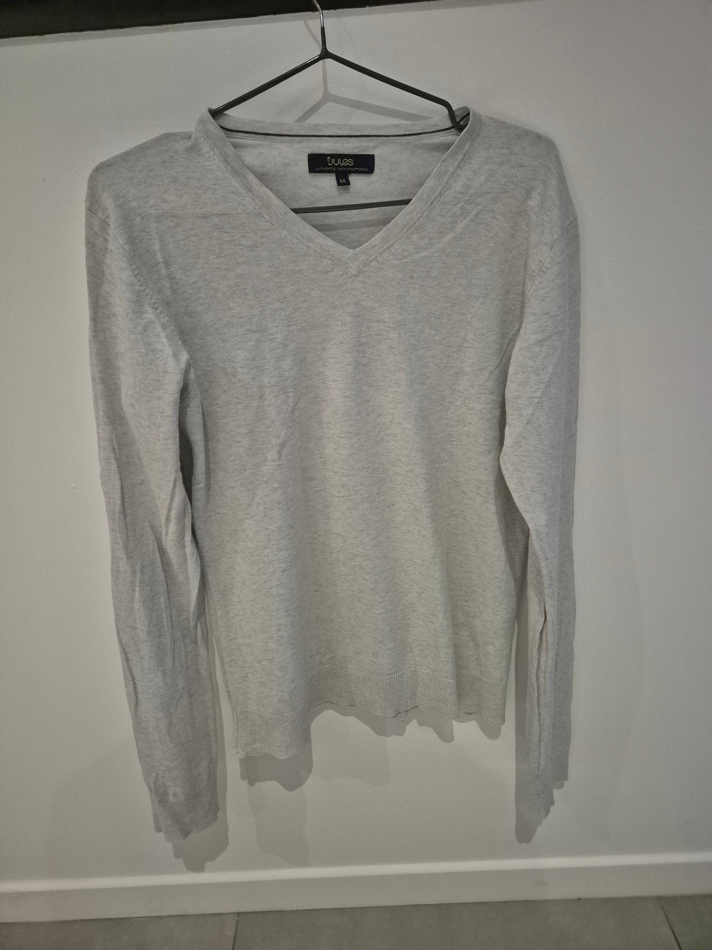 Pull léger gris taille M