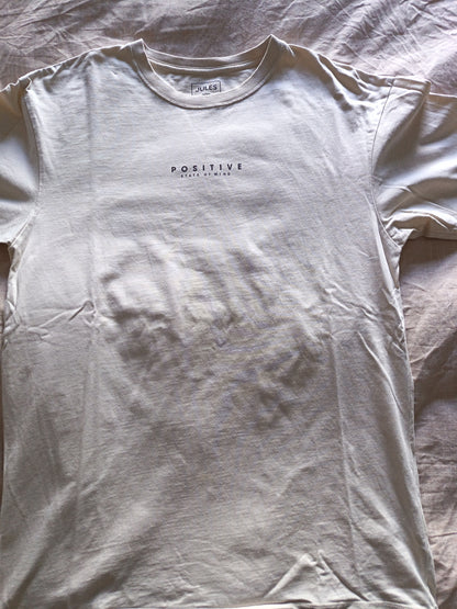 Tee shirt imprimé positive devant et dos