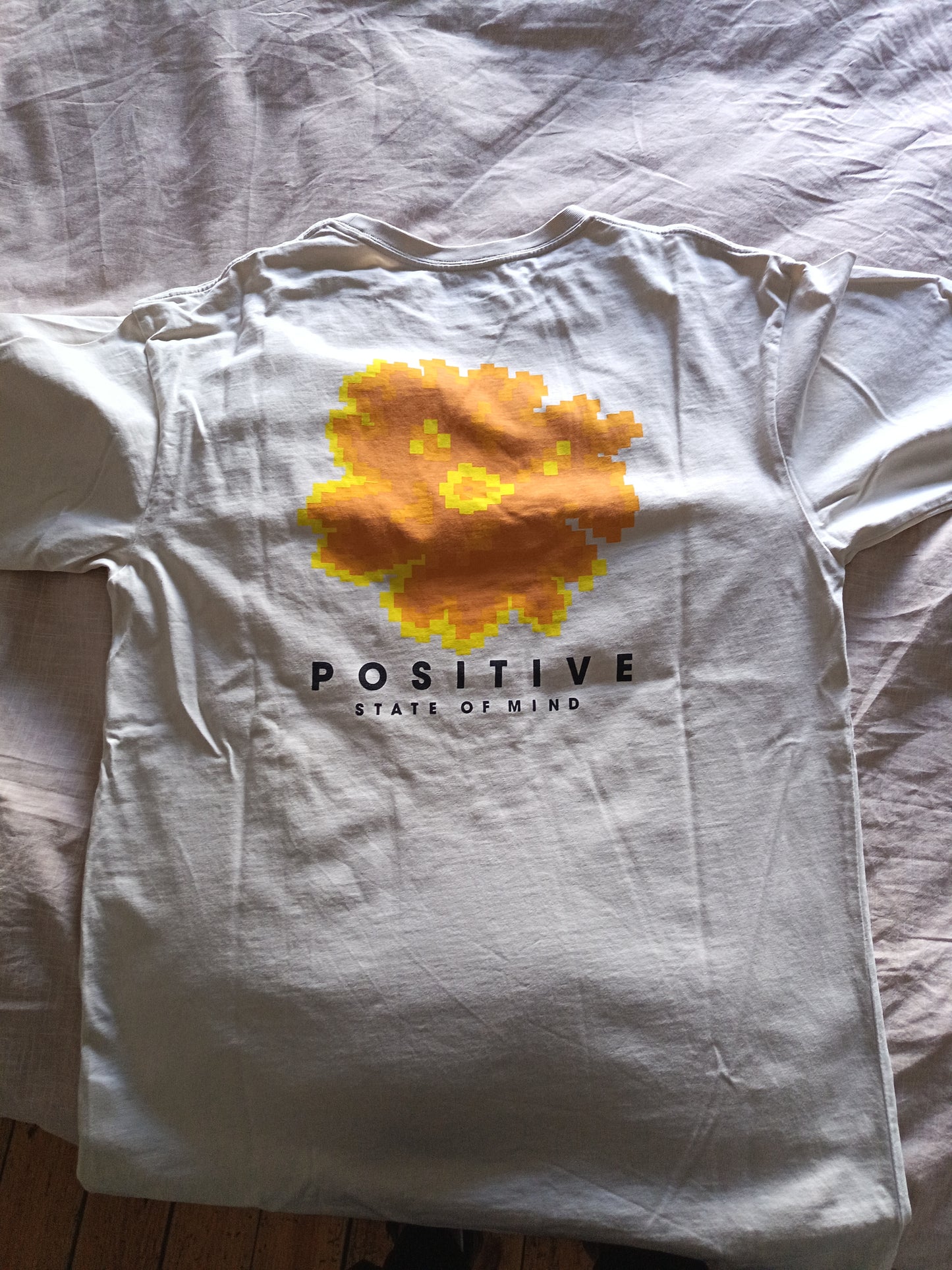 Tee shirt imprimé positive devant et dos