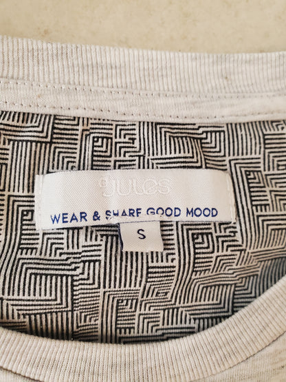 Tee-shirt col rond color block