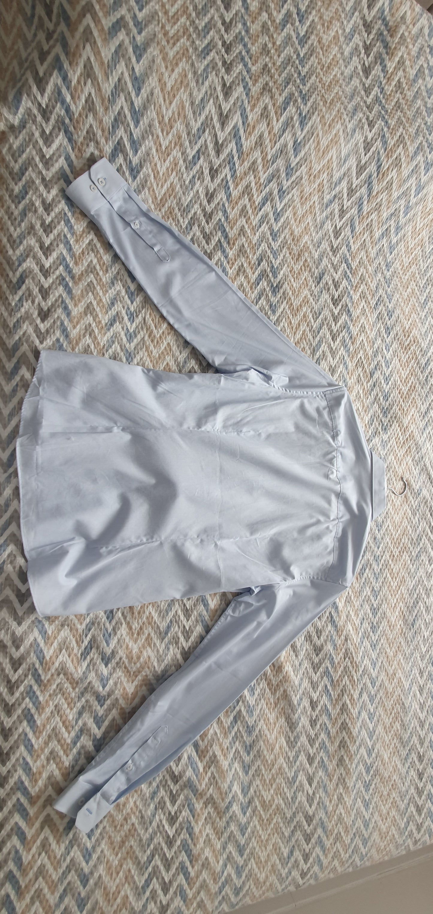 Chemise slim repassage facile rayures coton