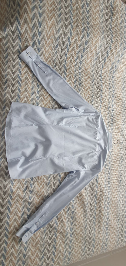 Chemise slim repassage facile rayures coton