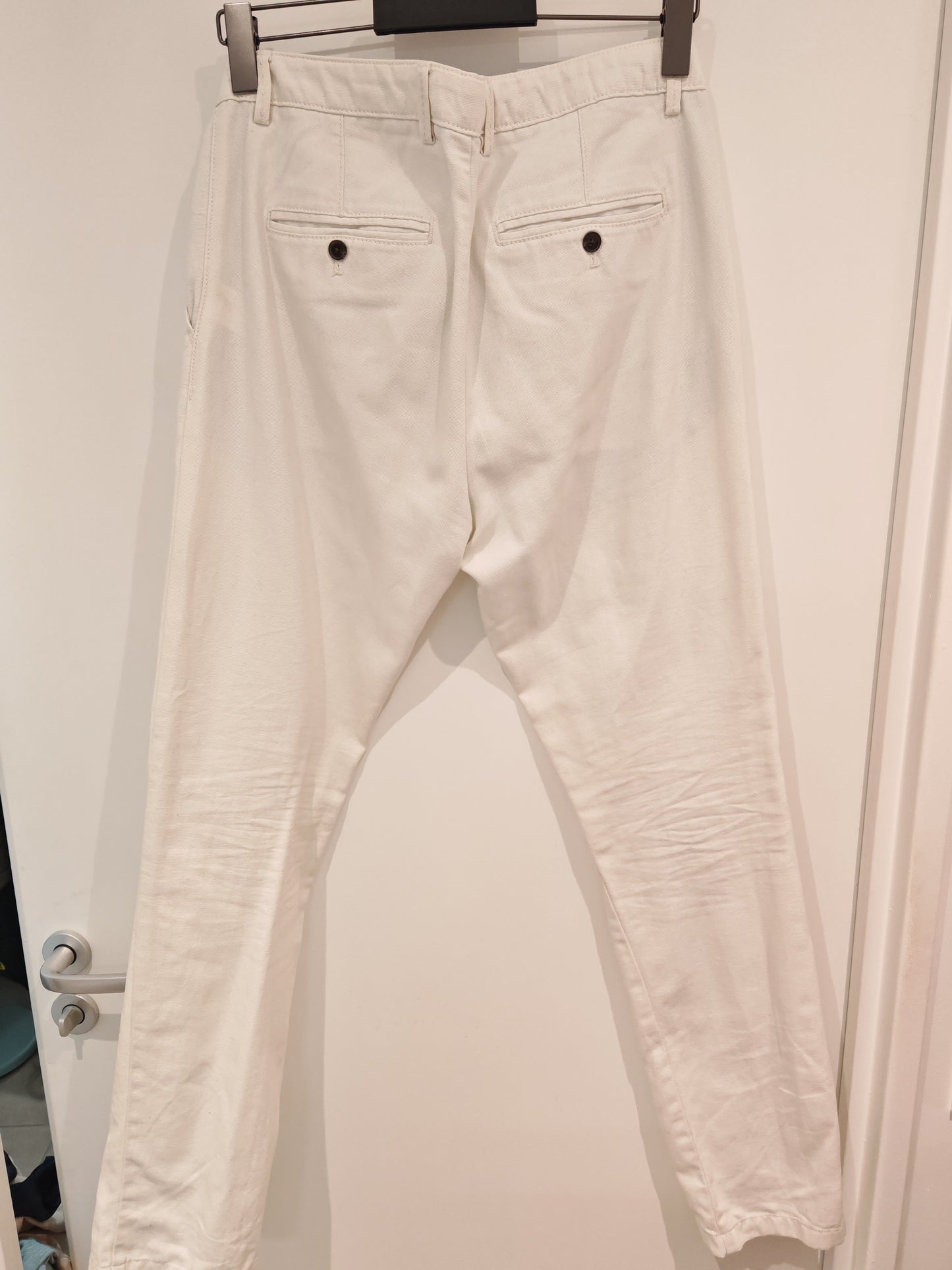 Pantalon chino canvas leger droit