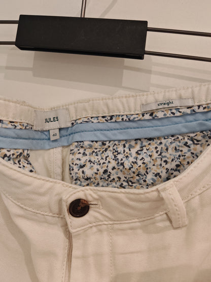 Pantalon chino canvas leger droit
