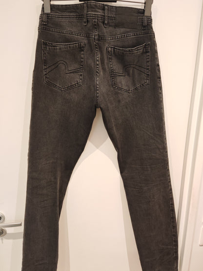 Jean straight 4 longueurs en coton recyclé