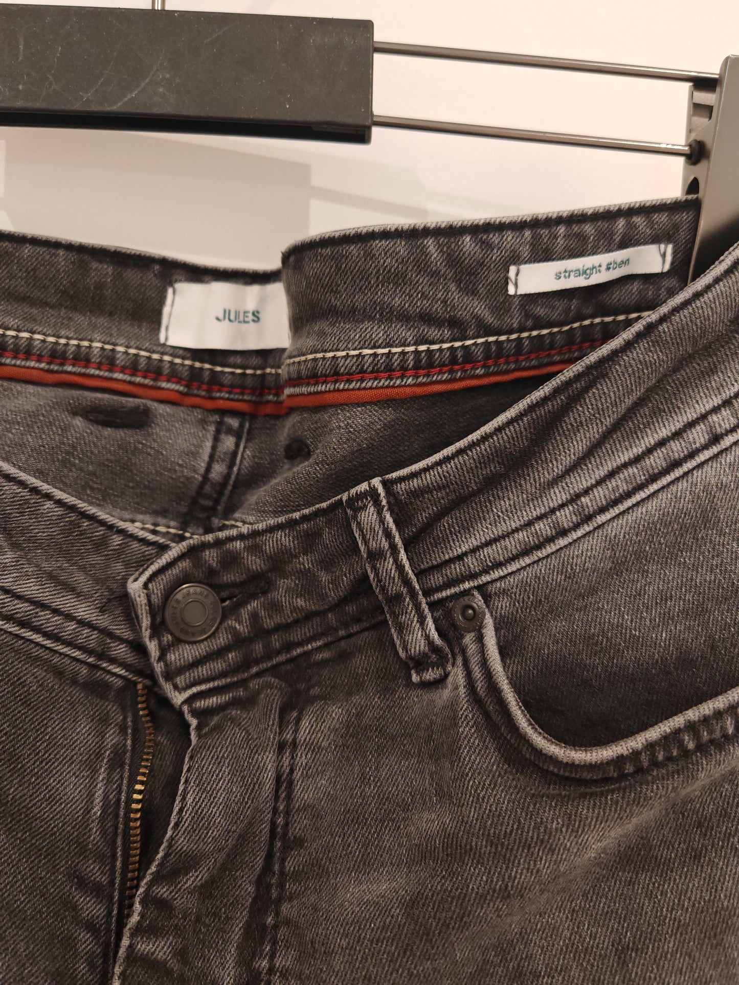 Jean straight 4 longueurs en coton recyclé