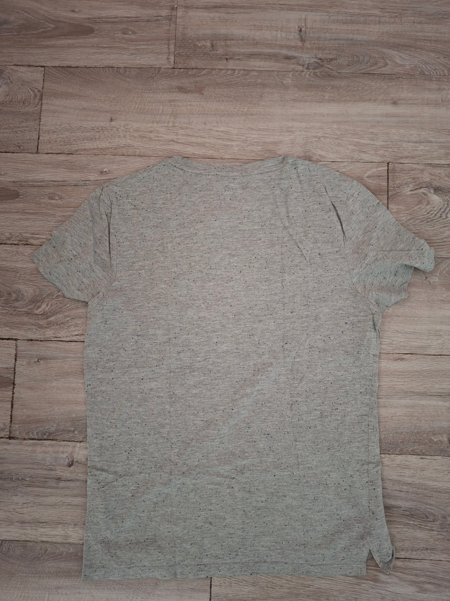 Tee shirt col rond imprimé message